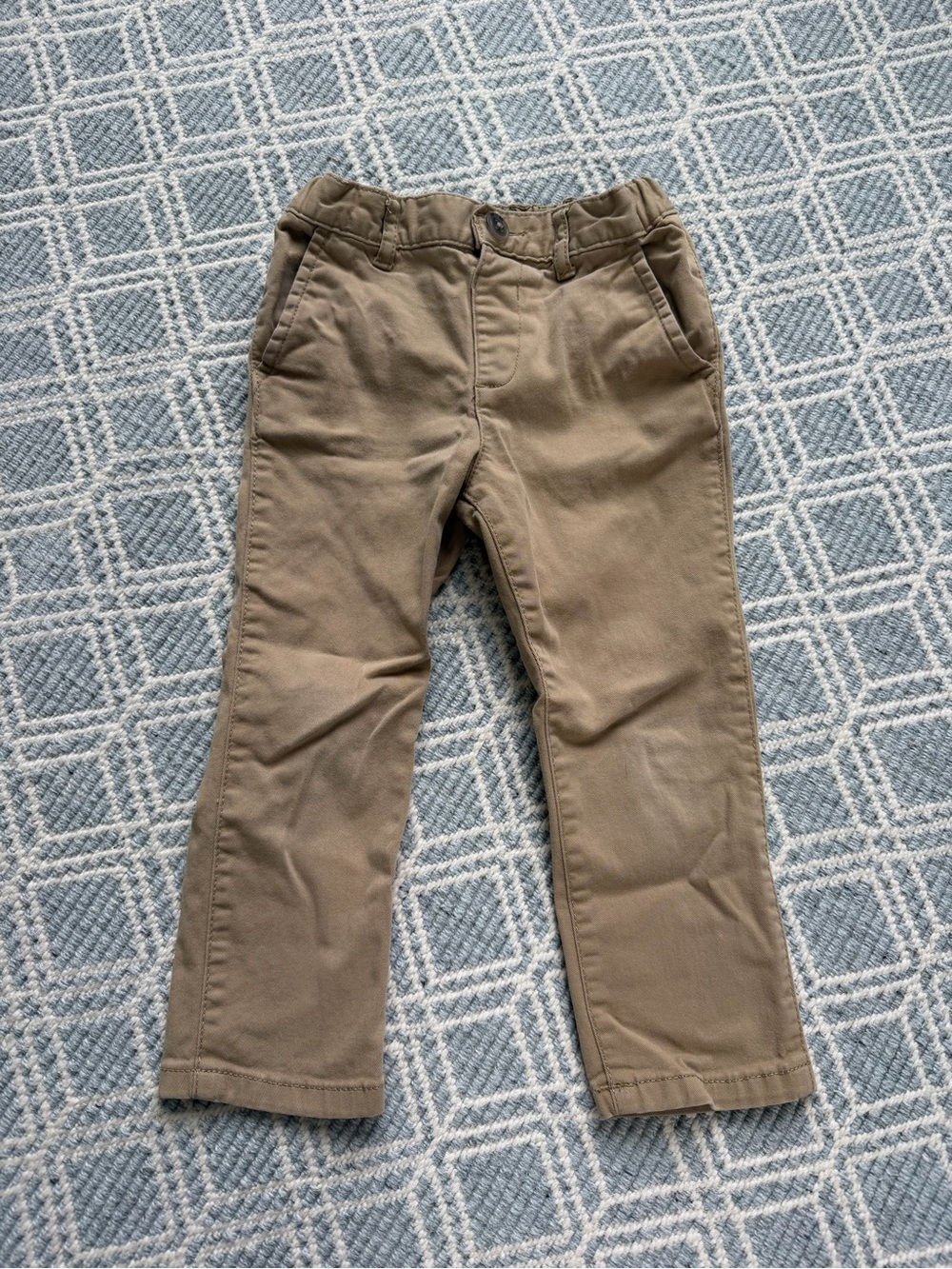 The Children's Place Boys Tan Straight Leg Pants